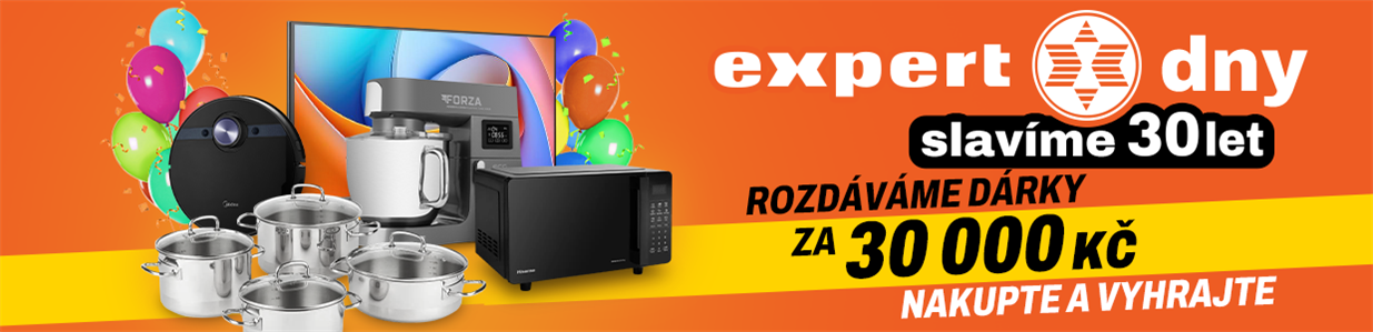 elektronika, vysavač, robot, televize, nádobí